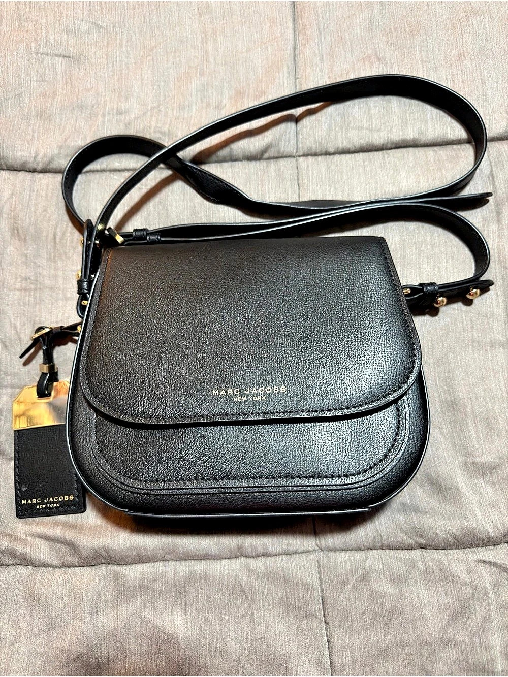 Marc Jacobs Mini Rider Crossbody Bag w/ Gold Hardware